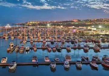 مرسى غرب إسطنبول في منطقة بيليك دوزو