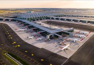 مطار إسطنبول الدولي أضخم مطارات تركيا