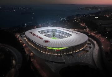 ملعب فودافون بارك أحد أكبر ملاعب تركيا