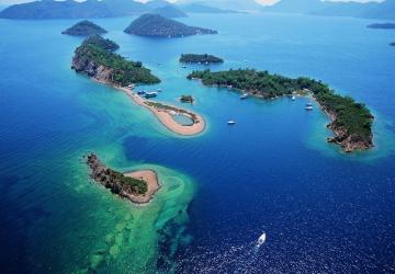 جزر GÖCEK YASSICA ADALAR واحدة من أجمل الجزر في تركيا