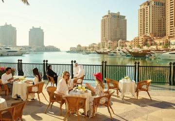 إطلالة مميزة لأحد المطاعم التركية في قطر