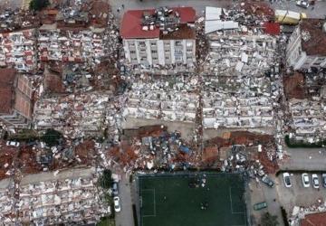 قسّمت الخريطة تركيا إلى 5 مناطق من حيث درجة خطورة وقوع الزلازل فيها