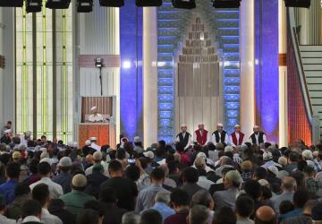 إحياء ليلة الإسراء والمعراج في أحد مساج تركيا