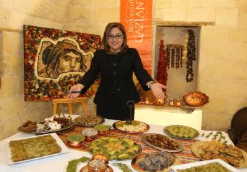 رئيسة بلدية غازي عنتاب فاطمة شاهين