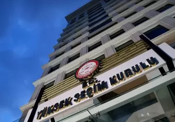 الهيئة العليا للانتخابات Yüksek Seçim Kurulunun