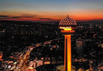 برج مول اتاكولي Atakule Mall في أنقرة