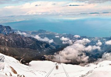 أكبر محطات التلفريك في تركيا