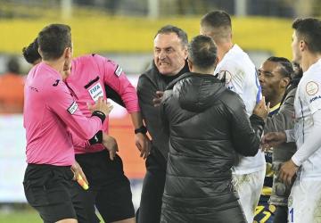 شهدت مباراة ناديي أنقرة غوجو و ريزا سبور حادثة مؤسفة