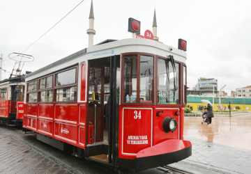 محطات المترو في إسطنبول شمال غربي تركيا