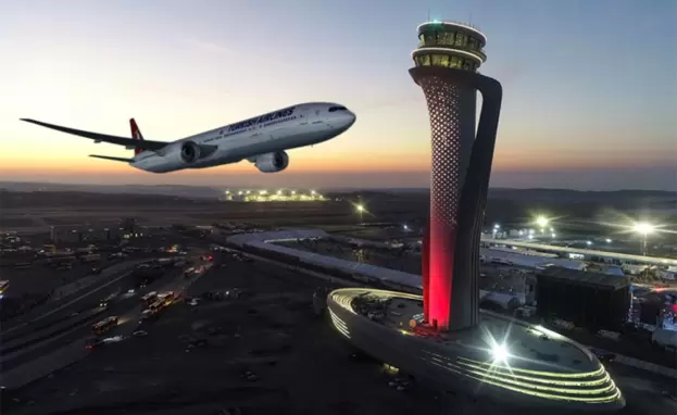 يحتوي مطار إسطنبول على نظام يوفر خيارات نقل آمنة