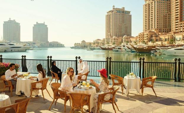 إطلالة مميزة لأحد المطاعم التركية في قطر