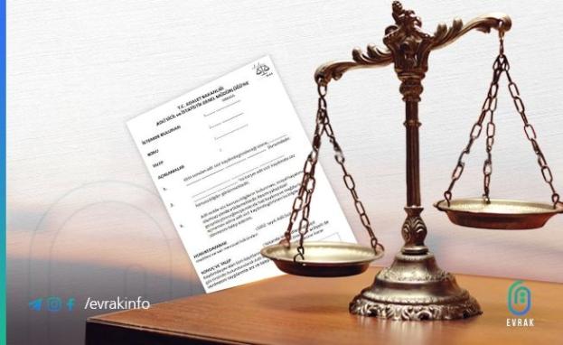 صورة توضيحية لوثيقة السجل العدلي في تركيا