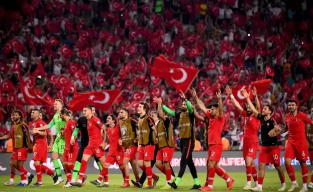 المنتخب التركي أثناء تصفيات المؤهلة اليورو 2020