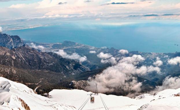 أكبر محطات التلفريك في تركيا