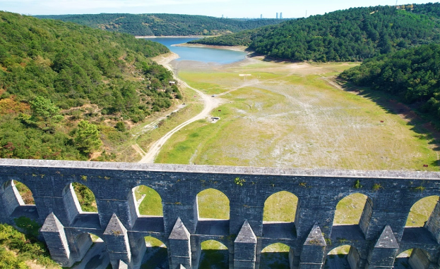 بلغت كمية مياه البحيرات والسدود في إسطنبول نحو 350 مليوناً و320 ألف متر مكعب