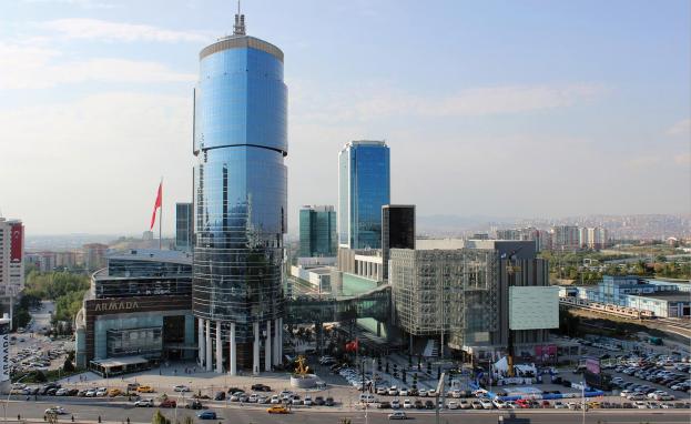 مركز أرمادا للتسوق والأعمال واحدًا من مولات العاصمة التركية أنقرة الفاخرة