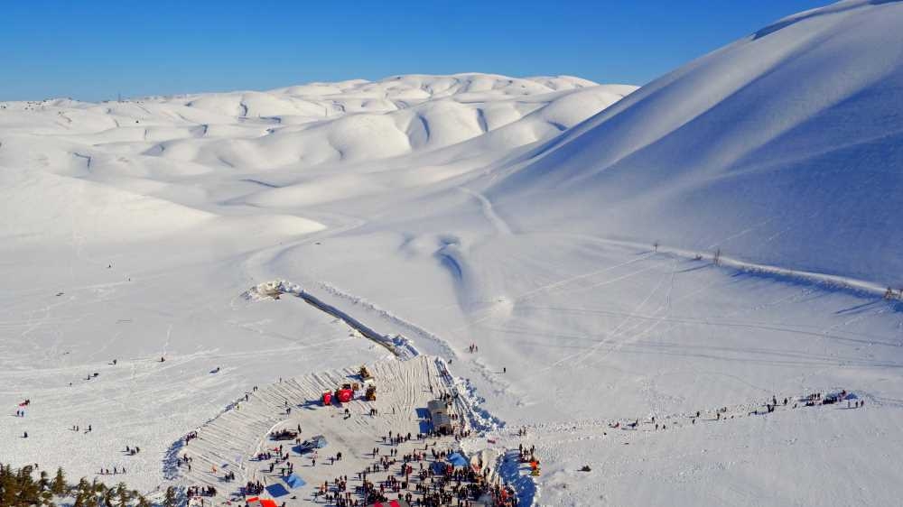 مركز التزلج في كهرمان مرعش