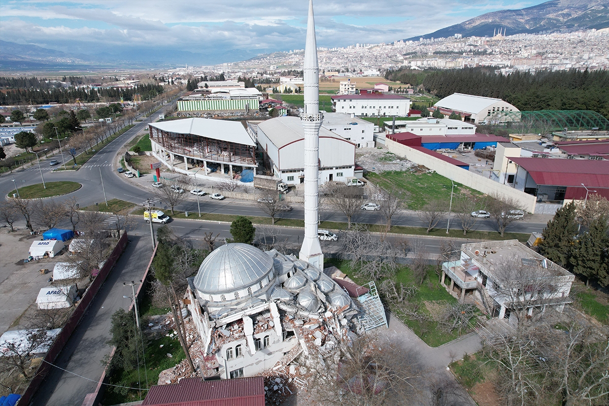 مسجد عثمان غازي في كهرمان مرعش