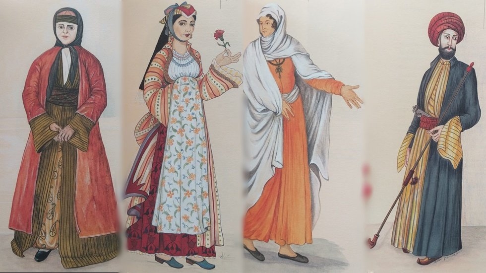 اعتمدت أزياء النساء في تركيا قديماً على الشروال والقفطان