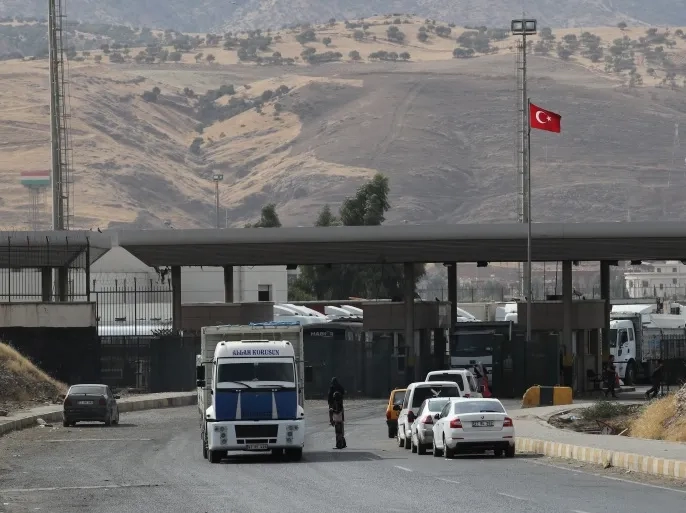 ترتبط تركيا والعراق بالعديد من المعابر الحدودية