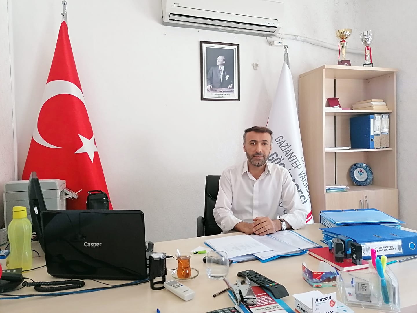 الباحث التركي جلال دمير رئيس جمعية بيت الإعلاميين العرب